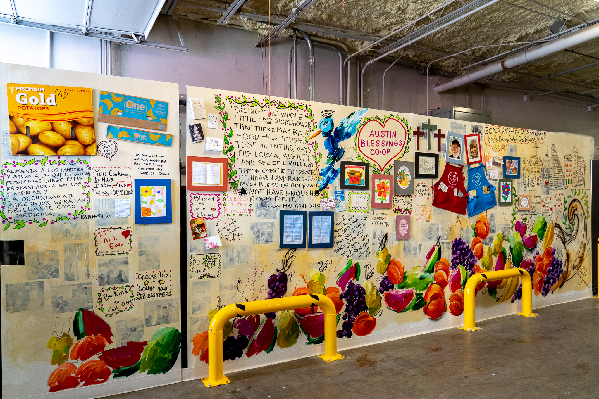 Harvest Blessings Food Pantry - Mural