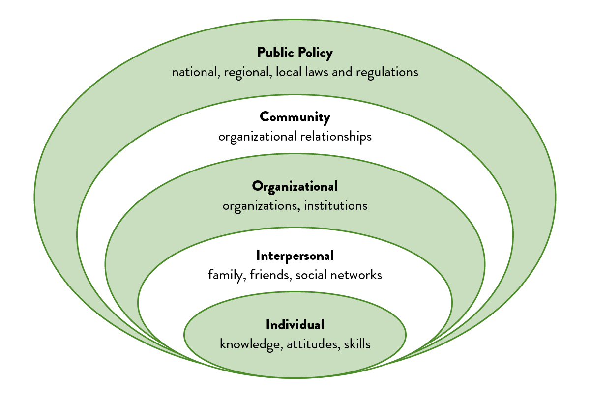 Social Ecological Model of Health