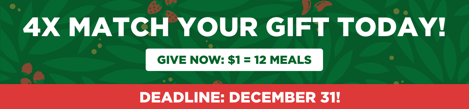 4X MATCH YOUR HOLIDAY GIFT TODAY! Deadline: December 31