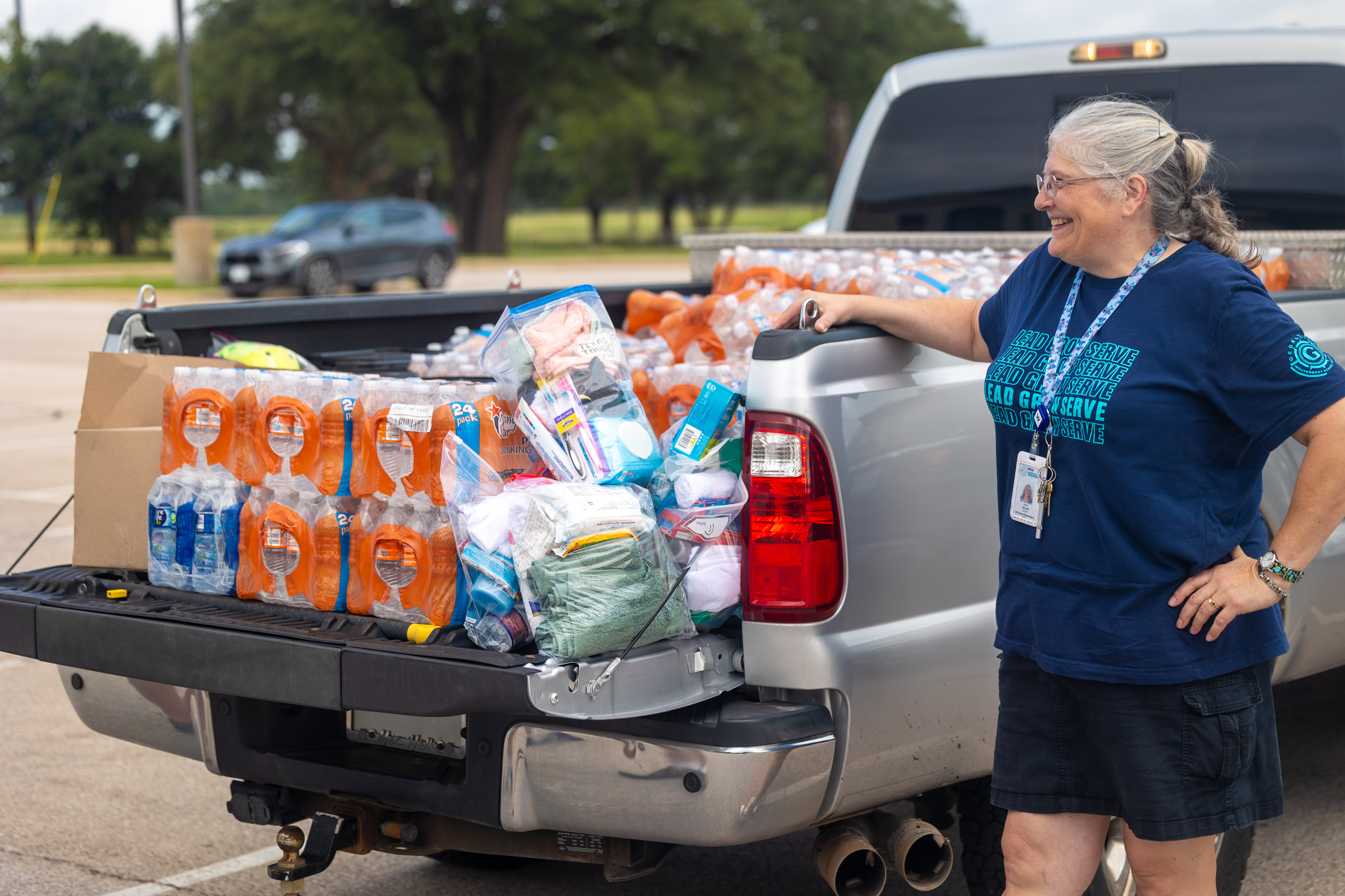 CTFB Volunteer at Santa Rosa de Lima for flood victim relief