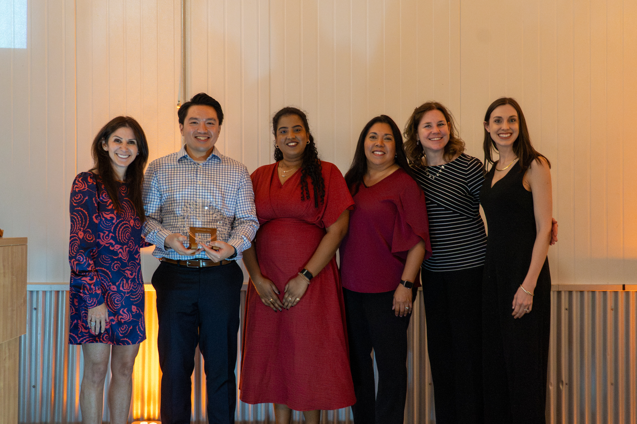 Applied Materials accepts Hunger Heroes award.