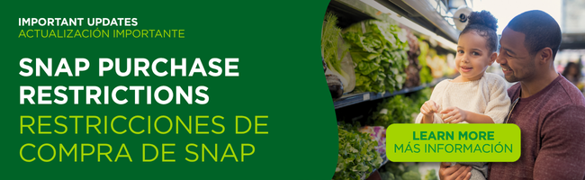 2026 SNAP restrictions.
