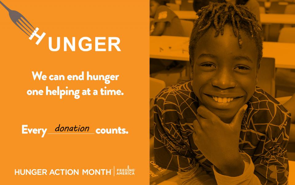 Join In During Hunger Action Month