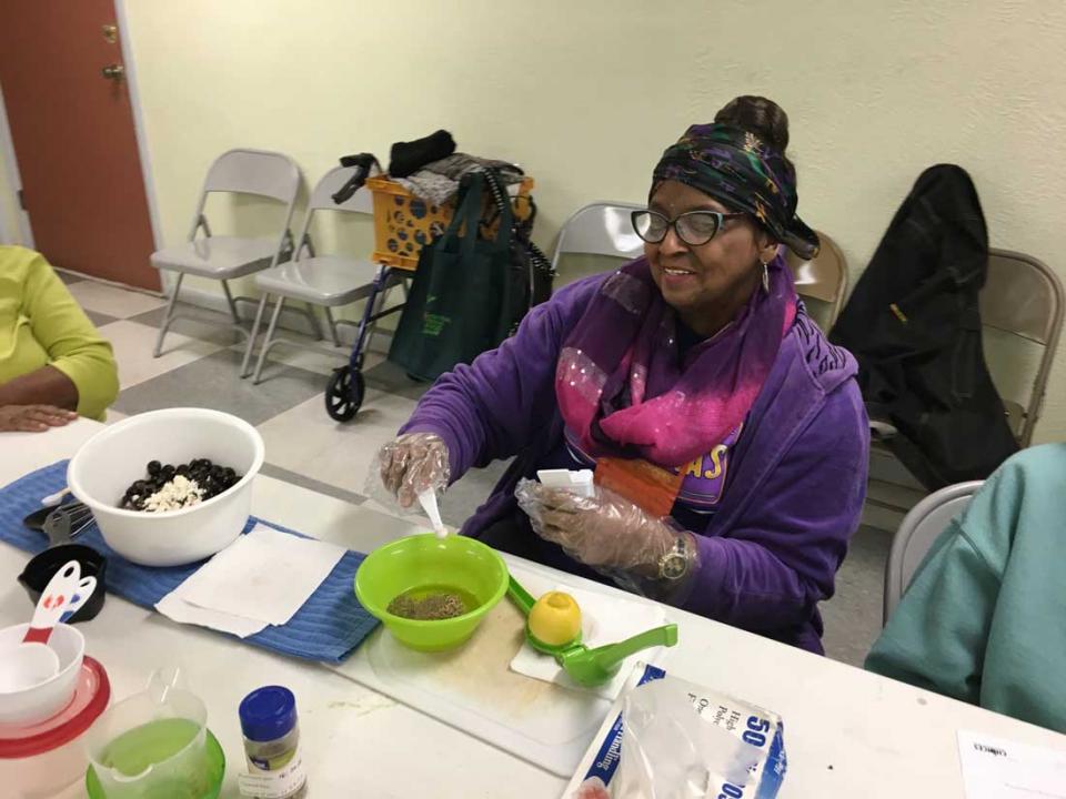 Nutrition Class Helps Improve Client's Health