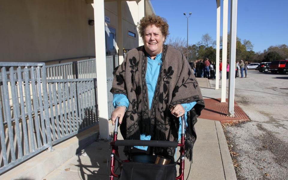 Food Bank Helps Great Grandmother During Holidays 