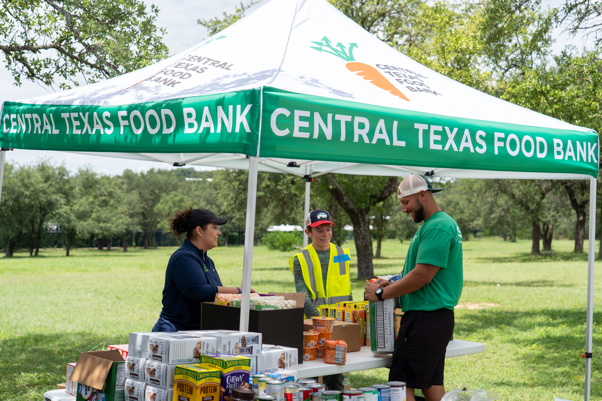 Central Texas Food Bank Disaster Relief Distribution