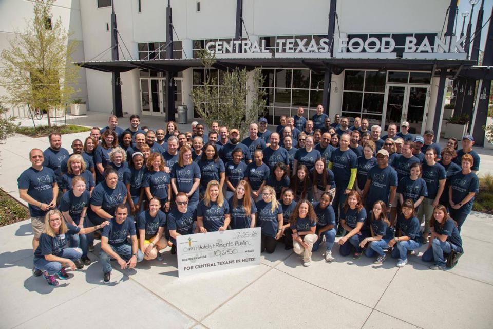 Congratulations to our Volunteers of the Quarter: Omni Hotels and Jim!