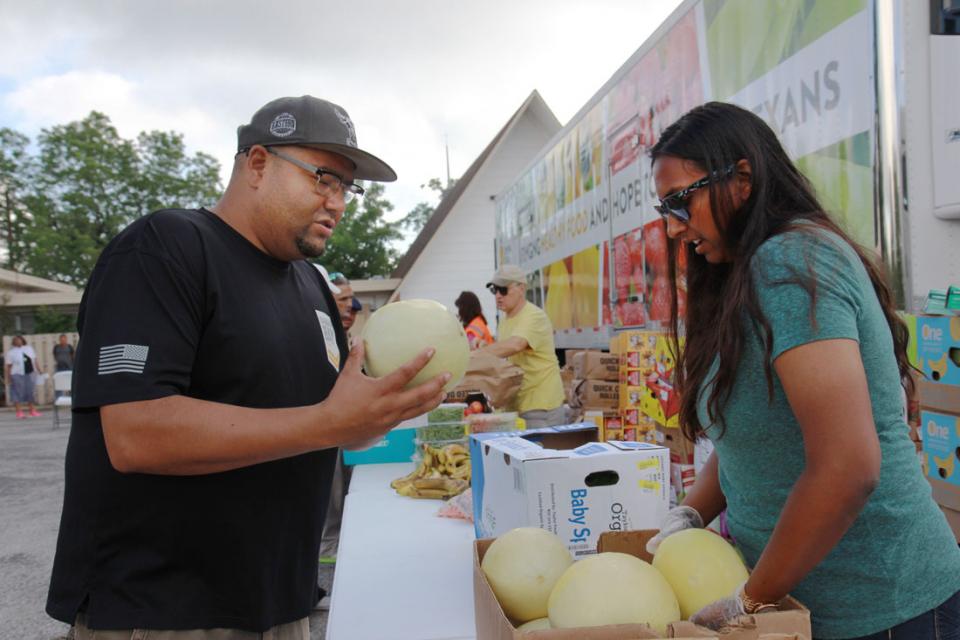 Food Bank helps Richard After Tragic Accident