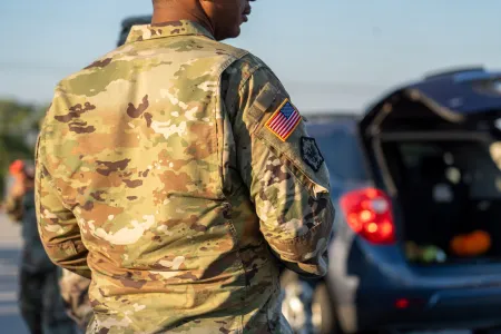 CTFB mobile food distribution at Fort Hood