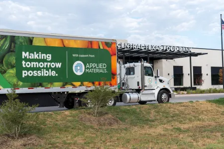 CTFB Waco facility with semi truck parked in front