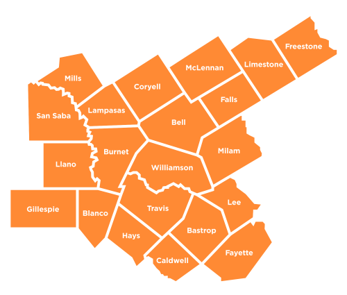 CTFB Service Territory Map