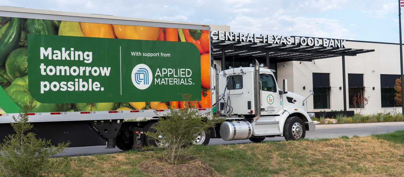CTFB Waco facility with semi truck parked in front