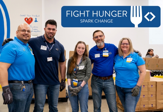 10 Years of Fight Hunger Spark Change with Walmart